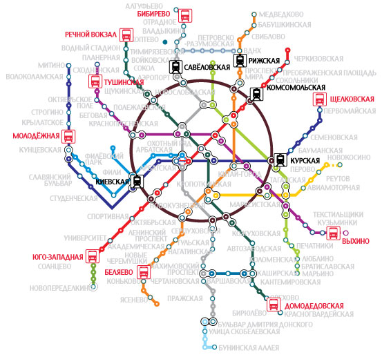 Ярославский на схеме метро Ярославский на схеме метро