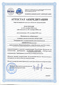 Аттестат аккредитации