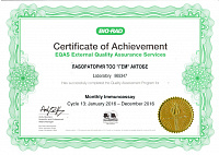 Monthly Immunoassay (Cycle 13)