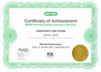 Monthly Immunoassay (Cycle 12)